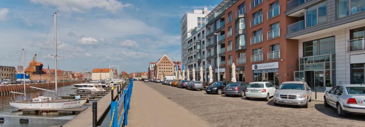 Apartamenty Gdansk Eu - Waterlane - Apartament Marina - Old Town מראה חיצוני תמונה